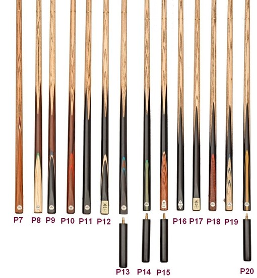Peradon 2 Piece Snooker Cues