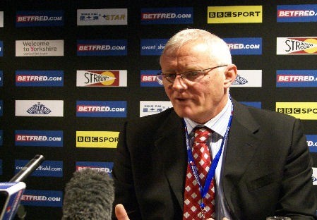 Barry Hearn at Crucible