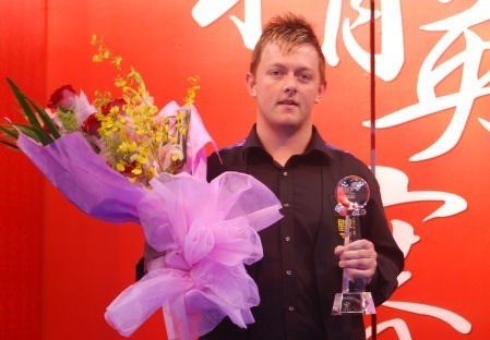 Mark Allen with Flowers