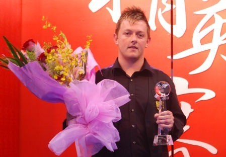 Mark Allen with Flowers